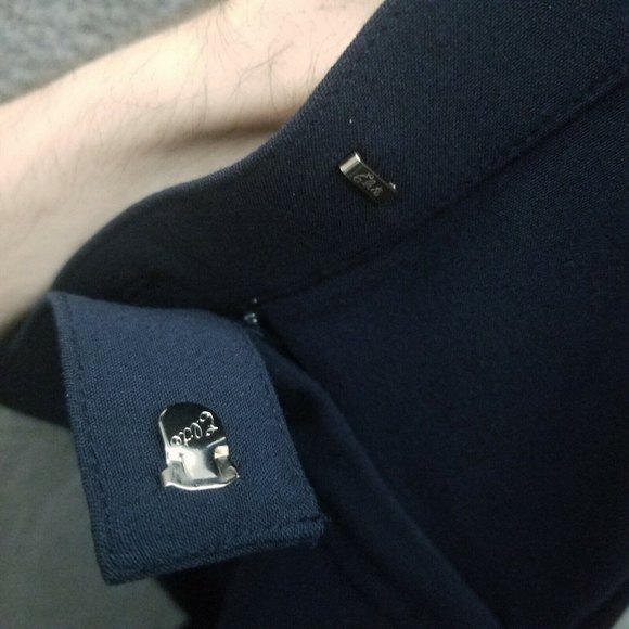 Sag Harbor NWT Women's 4P Stretch Navy Blue Slimming Pants 29.25" 28.75" 9.75" - Picture 10 of 10